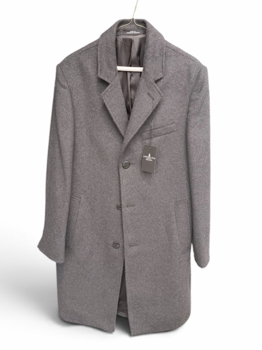 London Fog mens wool overcoat